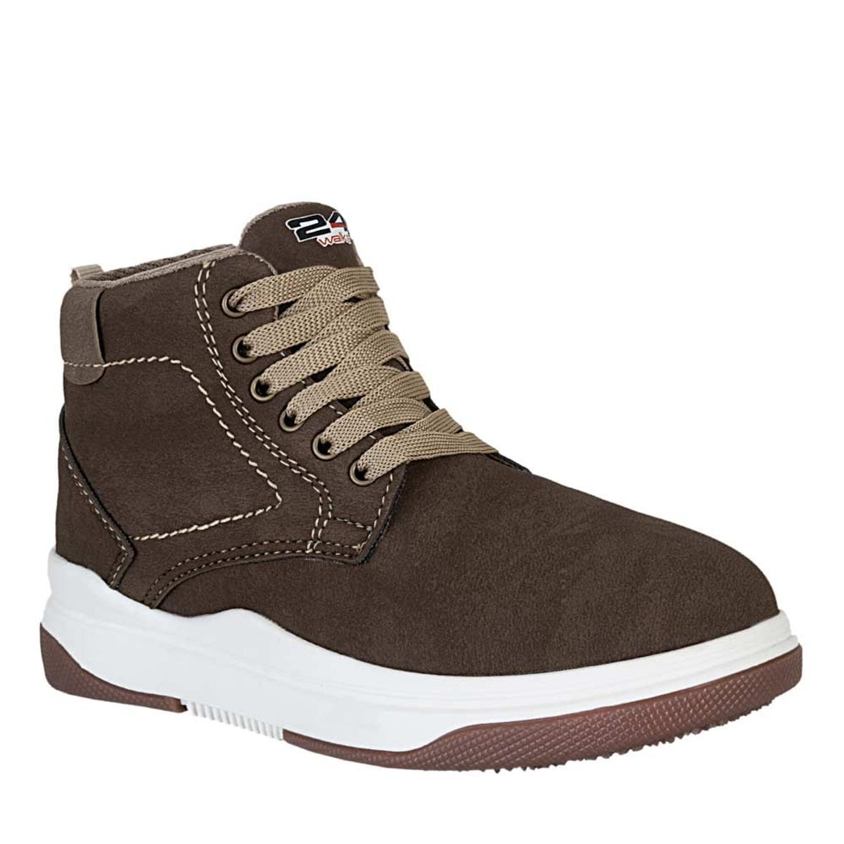 24 WALKS - Bota/botin de Niño marca 24 WALKS en Color CAFE  / BOTA SENIOR