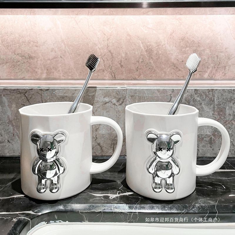 GENERICO - Pocillo taza cocina oso dorado FK23D-229