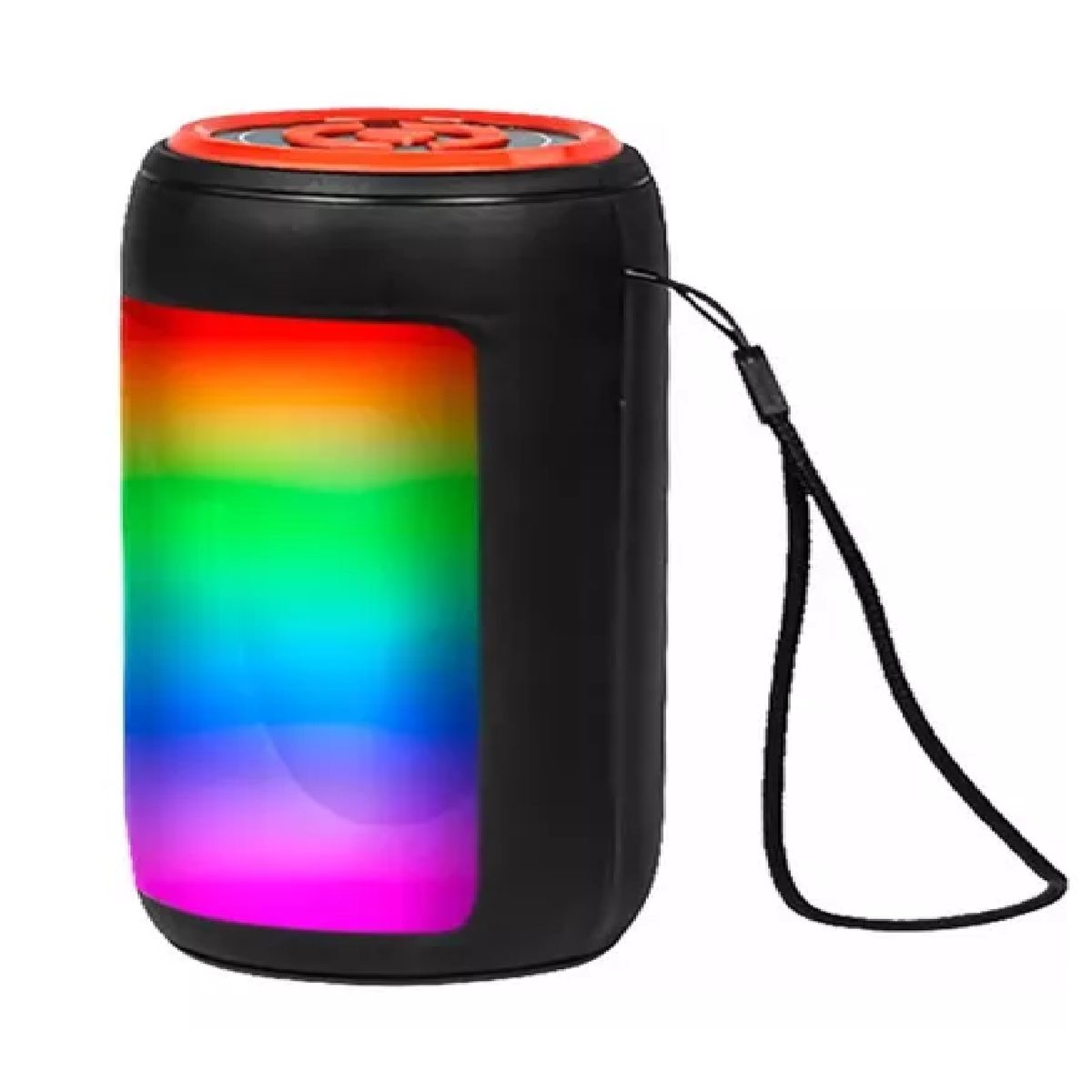 GENERICO - PARLANTES  BLUETOOTH PORTATIL LUZ LED  Y BATERIA INTEGRADA