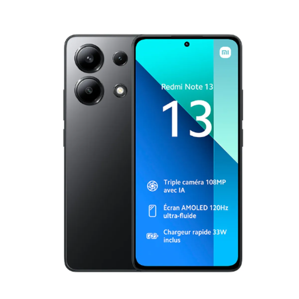 XIAOMI - Celular Xiaomi Redmi Note 13 8 RAM + 256GB  Color Negro