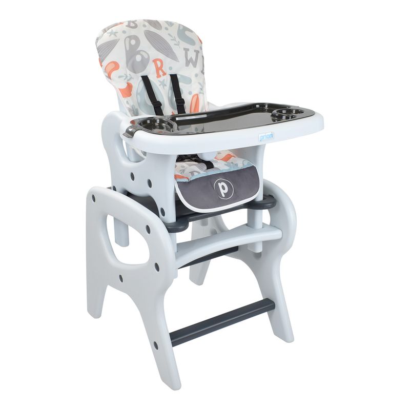PRIORI - Comedor Bebe Escritorio PCM-10 ABC Gris Priori