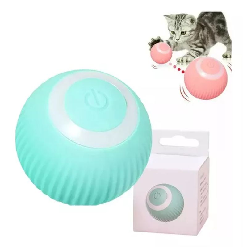 GENERICO - Pelota Inteligente Para Gatos Perros Recargable Usb C