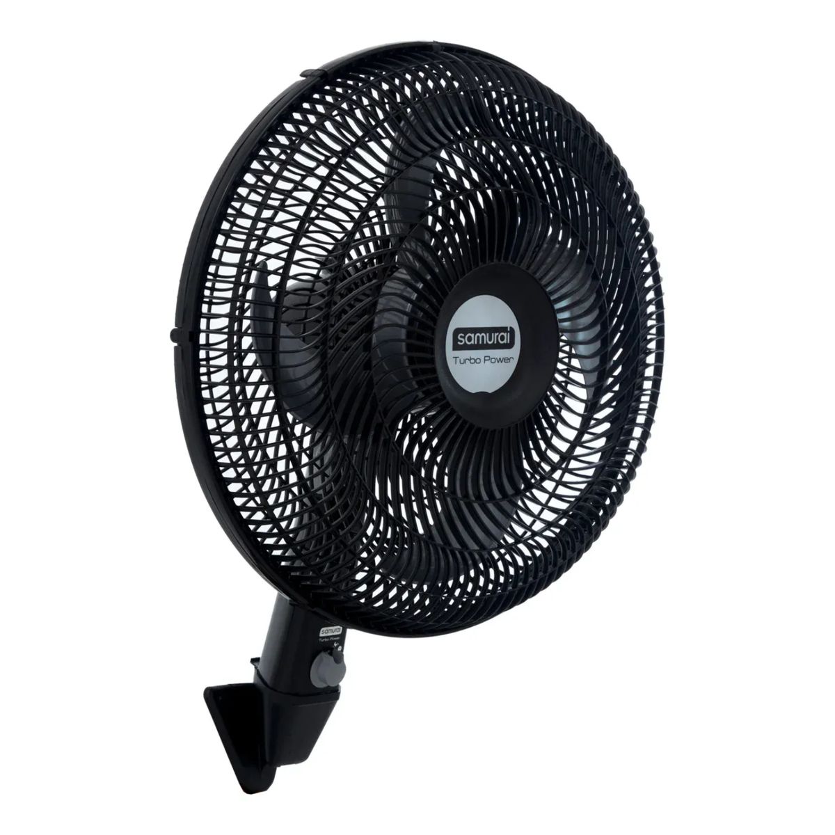 SAMURAI - Ventilador SAMURAI Turbo Power Pared 18 pulgadas 3 velocidades Negro
