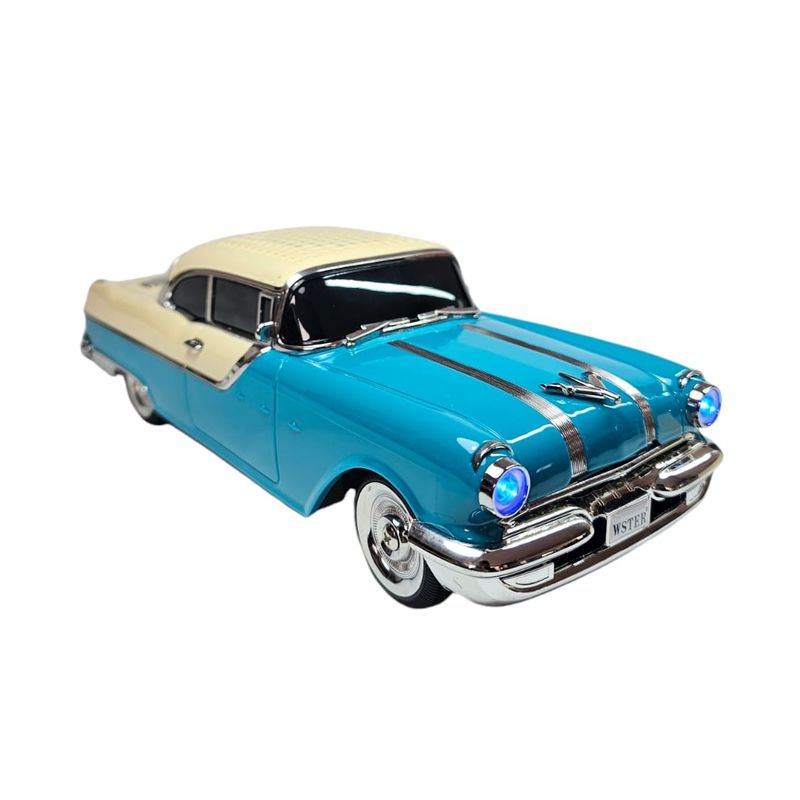 GENERAL - Radio Parlante Carro WS-598 Bluetooth FM USB Verde