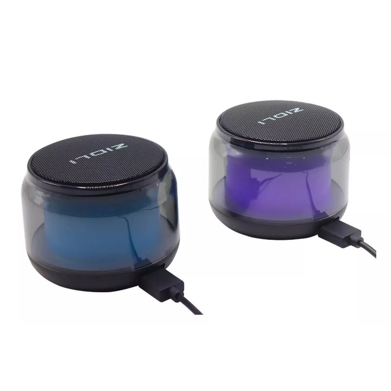 JYR TECHNOLOGY - Altavoces Parlantes Alambricos Bluetooth 2.0 Zidli Rgb - 10w