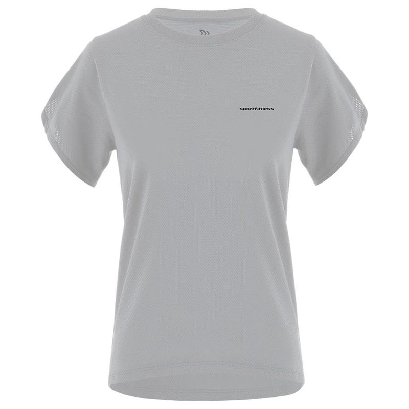 SPORTFITNESS - Camiseta Manga Corta Mujer Ally Sportfitness Blanco