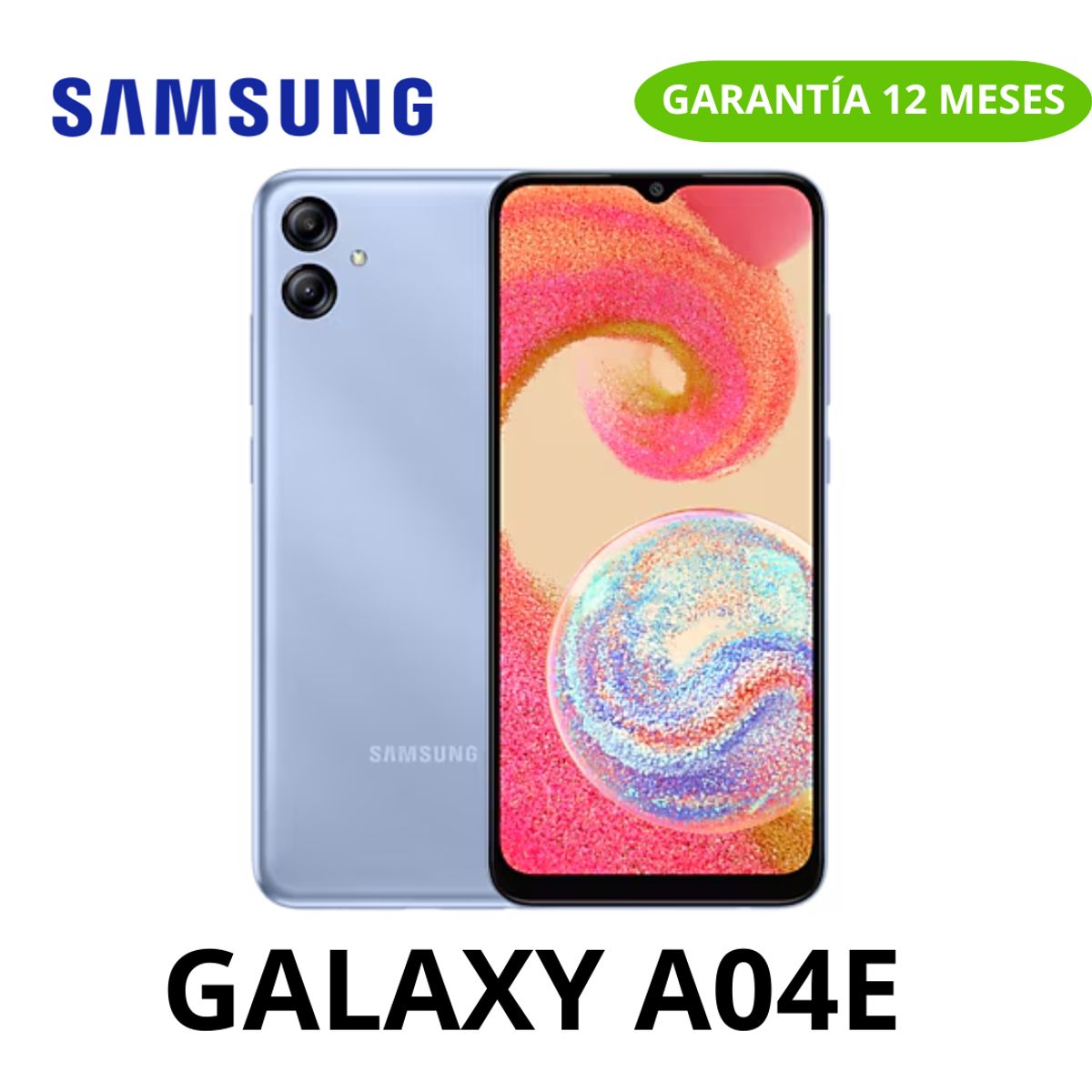 SAMSUNG - Celular Samsung Galaxy A04e Ram 3GB 32GB Azul.