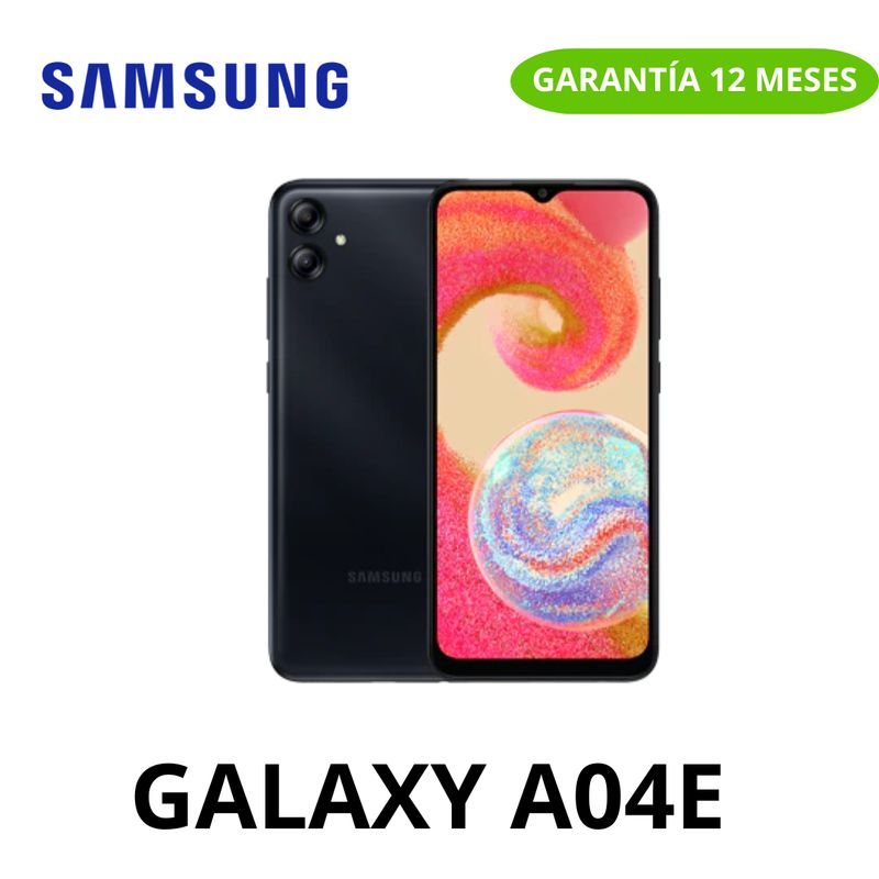 SAMSUNG - Celular Samsung Galaxy A04e Ram 3GB 32GB Negro