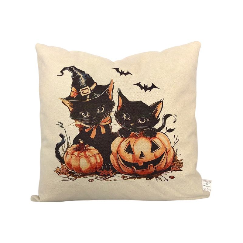 BANZAY - Cojin Halloween Gatos