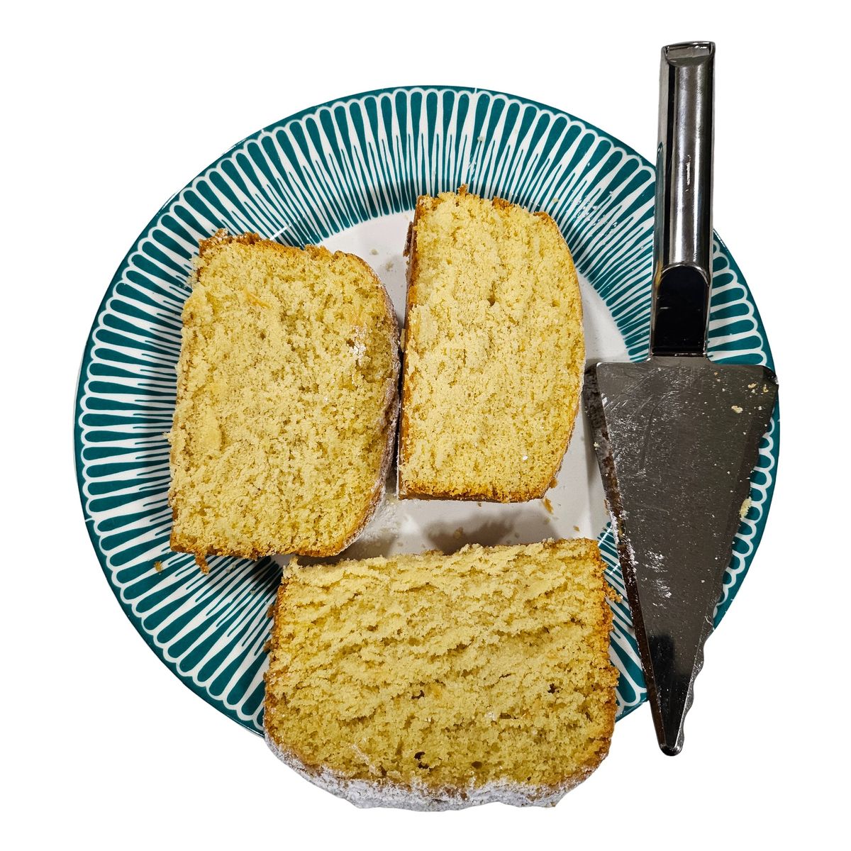 LOOMPA - Cuchillo Para Torta 28cm - Unicolor Plateado