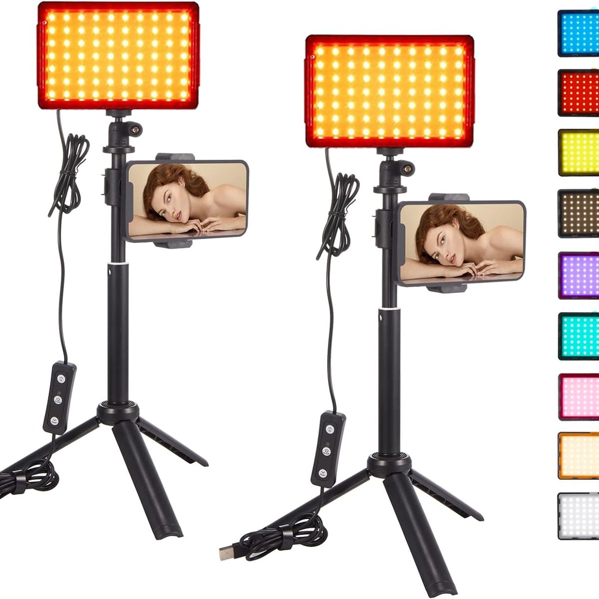 GENERAL - kit luz Luces LED para fotografia fotos video