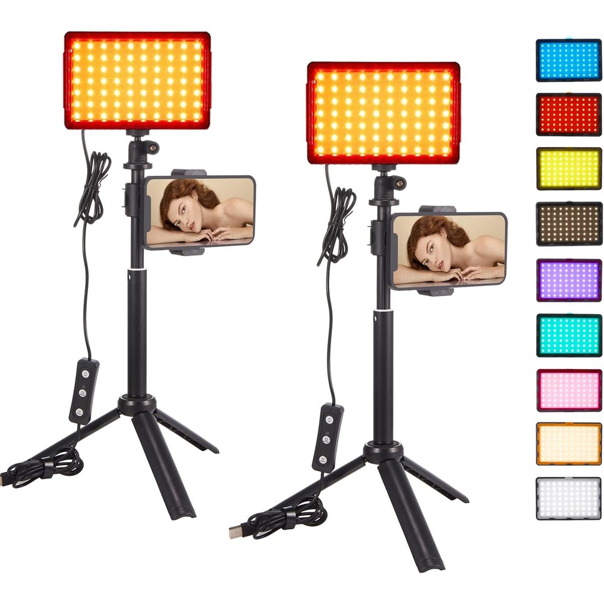 GENERAL - kit luz Luces LED para fotografia fotos video