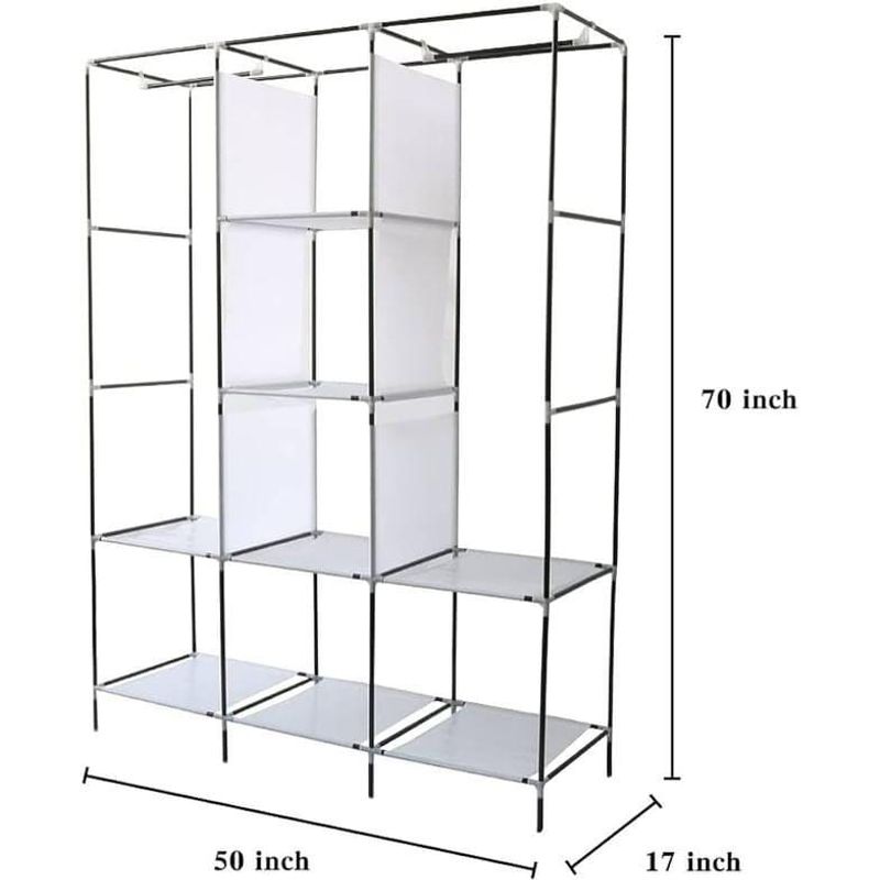 GENERICO - Closet organizador 88130 multiusos de almacenamiento