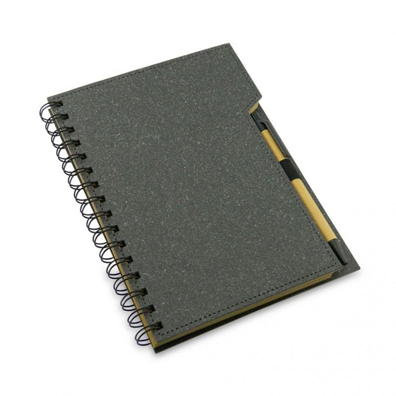 GENERICO - Agenda Libreta Ecológica No7 Color Negro