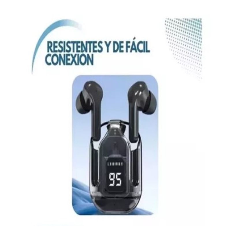 GENERICO - Audífonos Bluetooth M98 Táctil Pantalla Digital 5.3