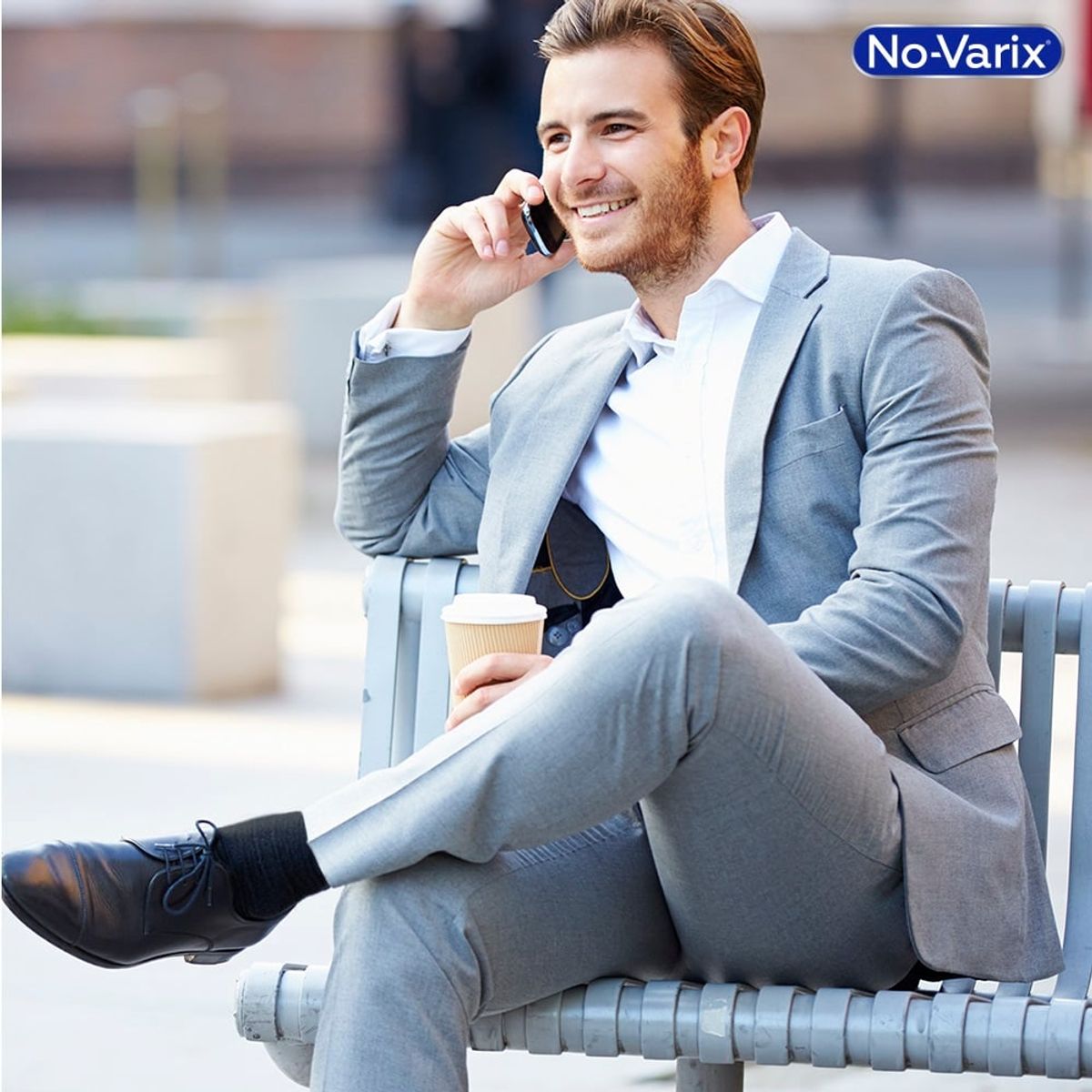 NO VARIX - No-Varix Calcetin 15-20 Black Xl premium