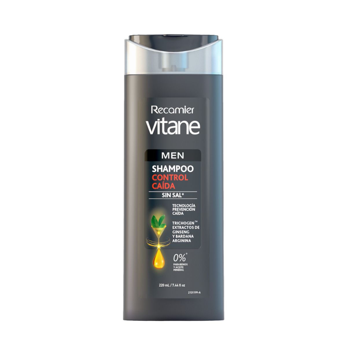 VITANE TERAPY - Shampoo Vitane Men Control Caida Sin Sal X 220ml