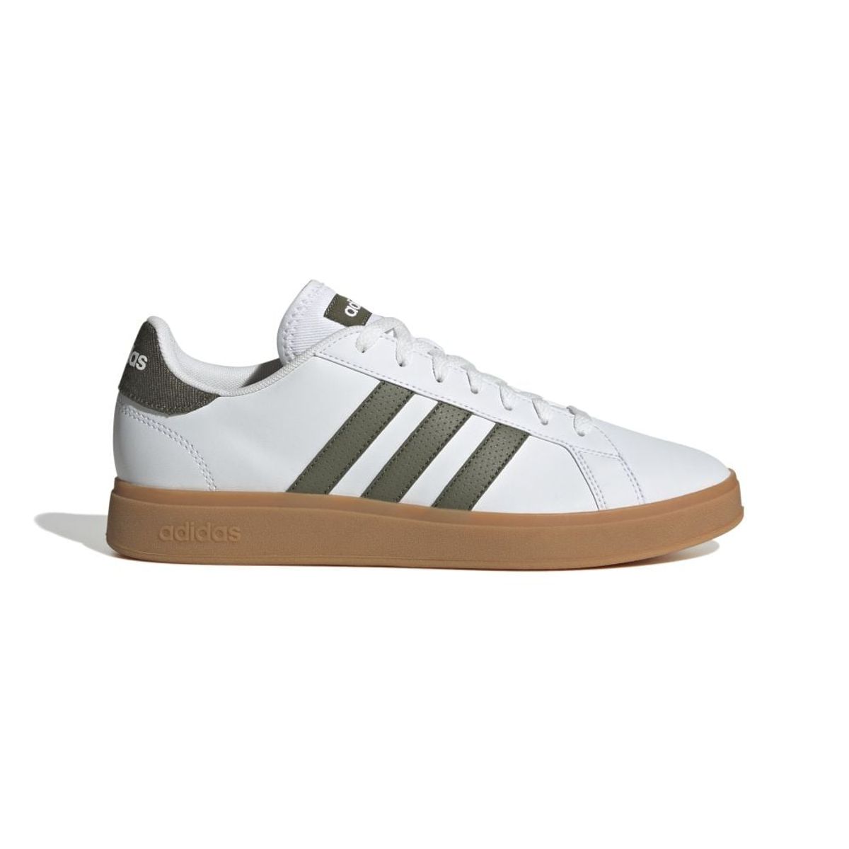 ADIDAS - Tenis Hombre adidas Grand Court Base - Blanco-Verde