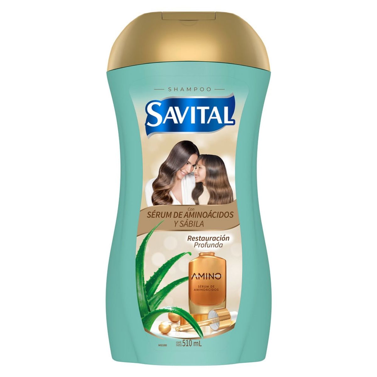 SAVITAL - Shampoo Savital Aminoacidos Y Sabila X 510ml