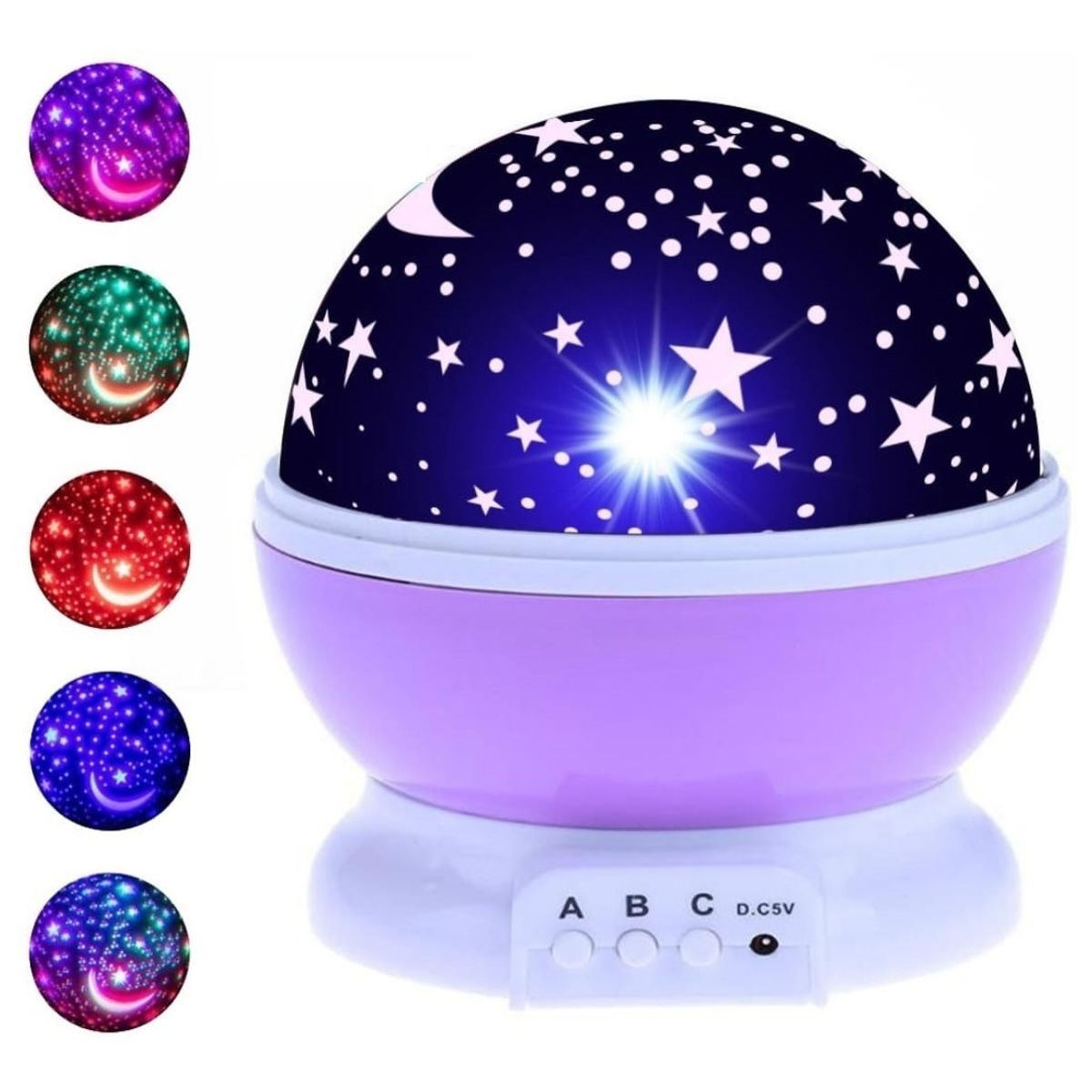 GENERICO - Proyector Luz Led Noche Parlante Bluetooth Elegante Electrica