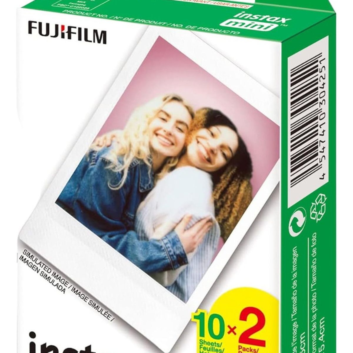 FUJIFILM - Rollo Cámara Instantenea Fujifilm Papel Fotográfico X20