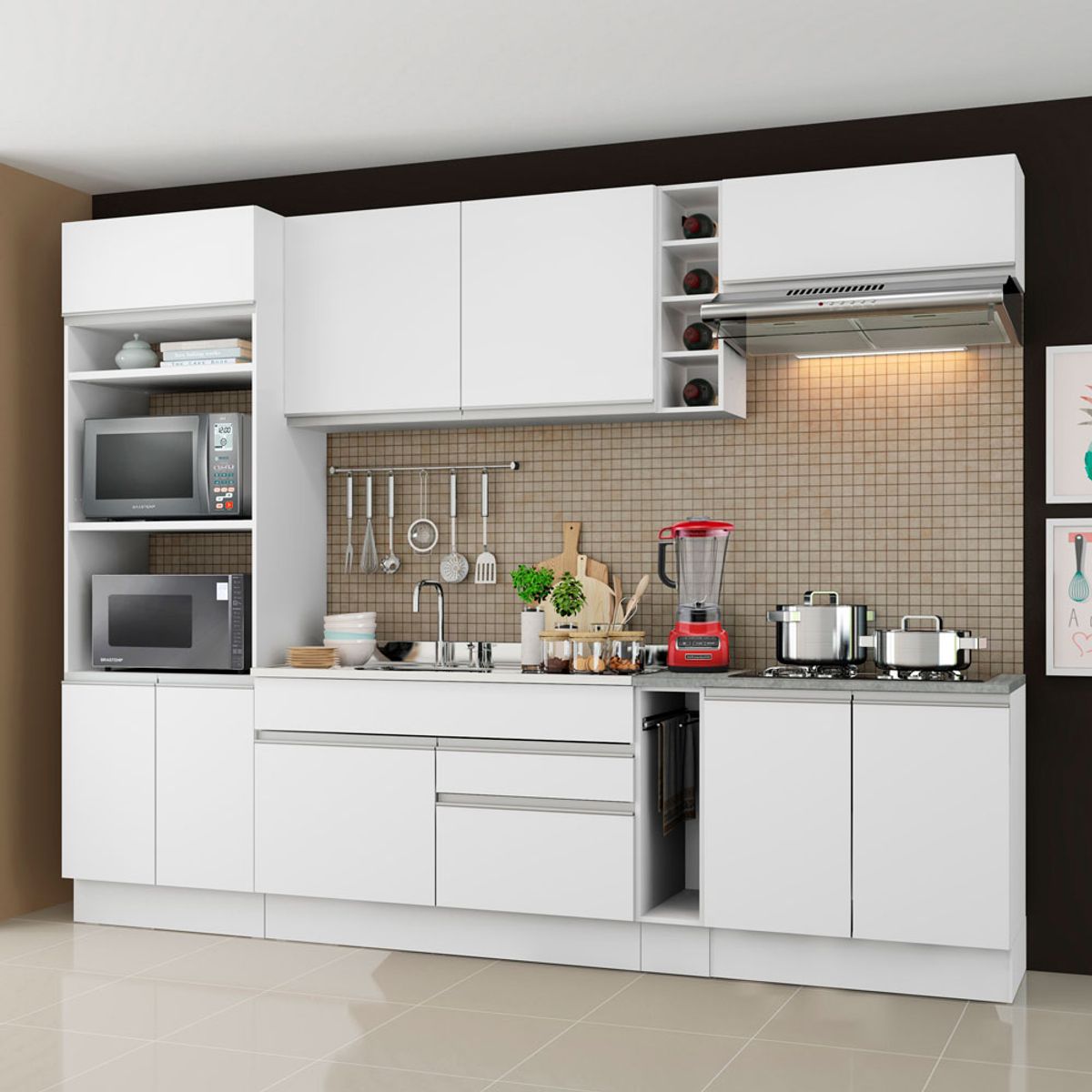 MADESA - Cocina Integral Vicenza 2.90 Metros