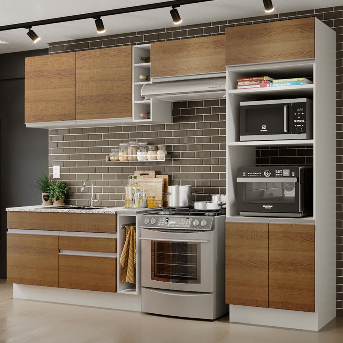 MADESA - Cocina Integral Cristal 2.90 Metros 10