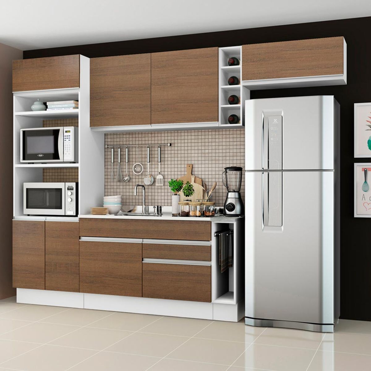 MADESA - Cocina Integral Safira 2.90 Metros 04