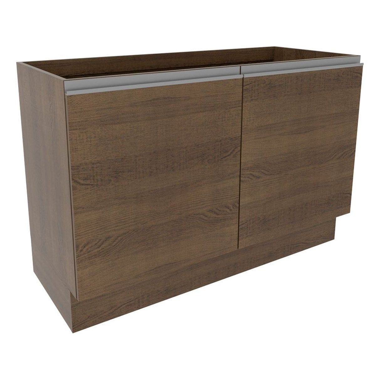 MADESA - Mueble de Cocina Bajo Glamy 1.20 Metros 2 Puertas Marrón