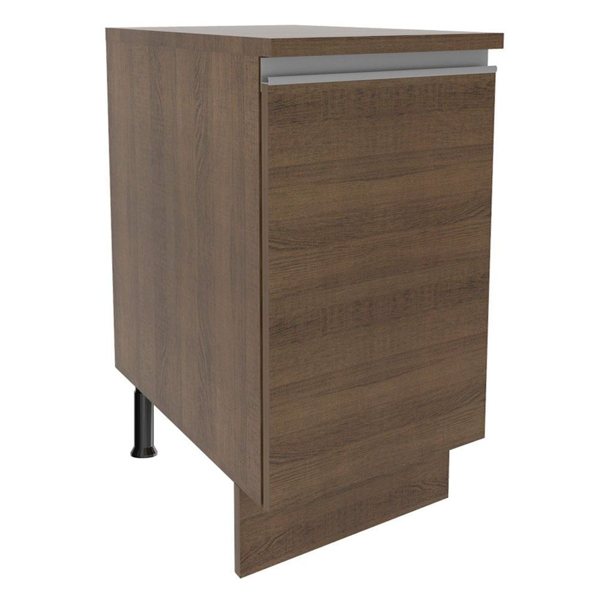 MADESA - Mueble de Cocina Bajo Glamy 40 cm 1 Puerta Marrón