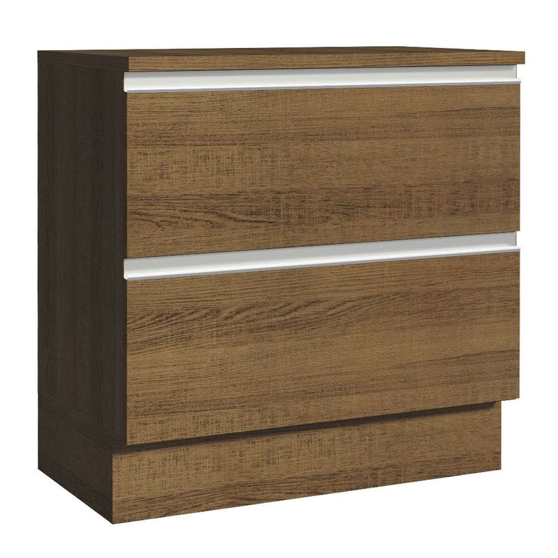 MADESA - Mueble de Cocina Bajo Glamy 80 cm 2 Cajones