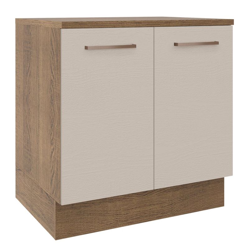 MADESA - Mueble de Cocina Bajo Agata 80 cm 2 Puertas