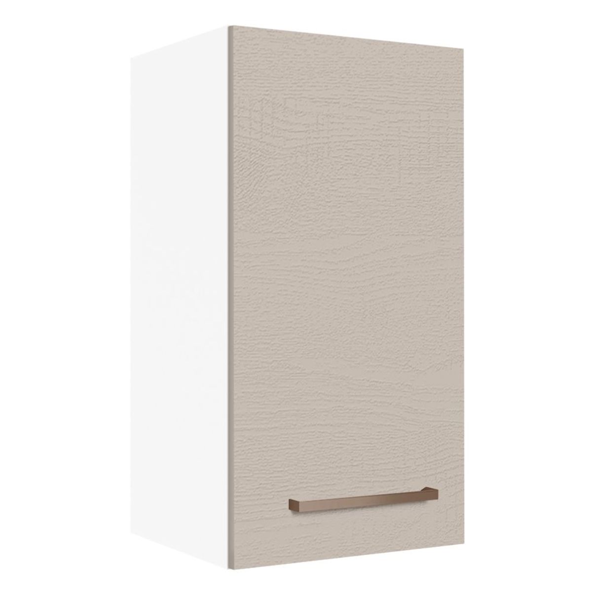 MADESA - Mueble de Cocina Superior Agata 35 cm 1 Puerta Blanco/Crema