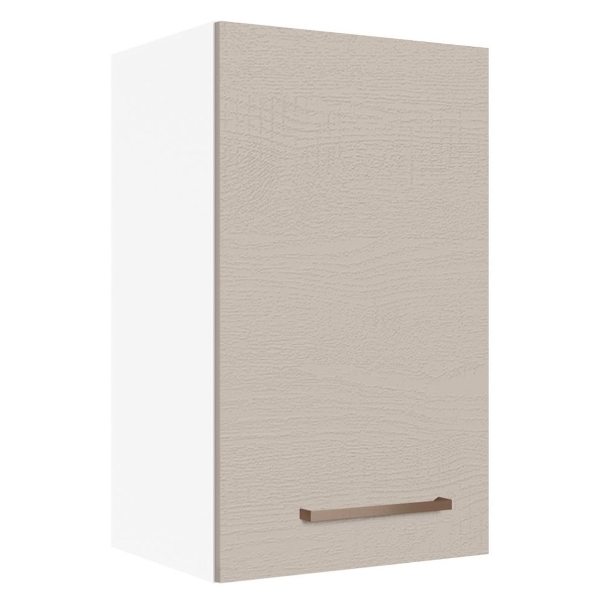 MADESA - Mueble de Cocina Superior Agata 40 cm 1 Puerta Blanco/Crema