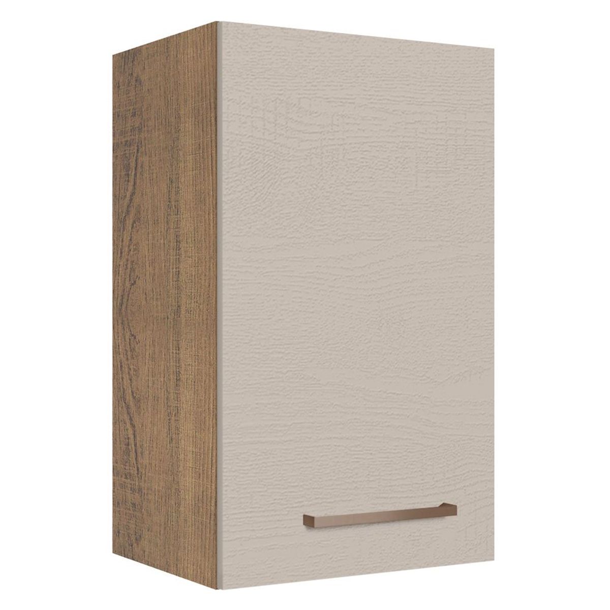 MADESA - Mueble de Cocina Superior Agata 40 cm 1 Puerta Marrón/Crema