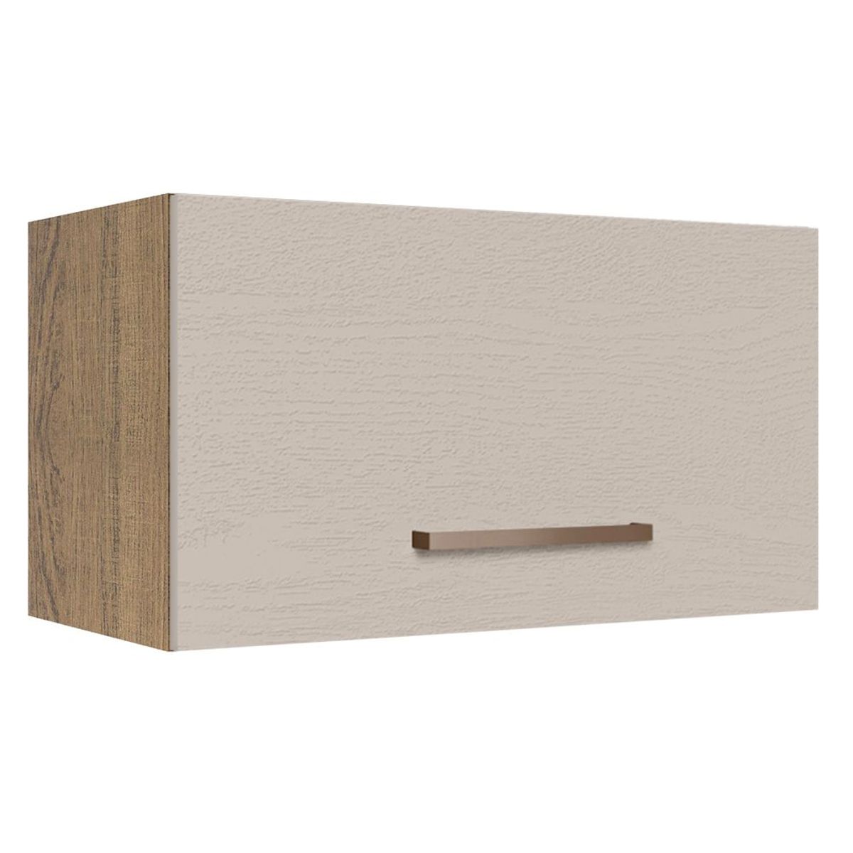 MADESA - Mueble de Cocina Superior Agata 60 cm 1 Puerta Abatible Marrón/Crema