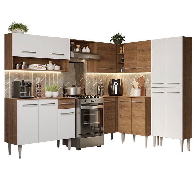 MADESA - Cocina Integral de Esquina Emilly 4.20 m 02