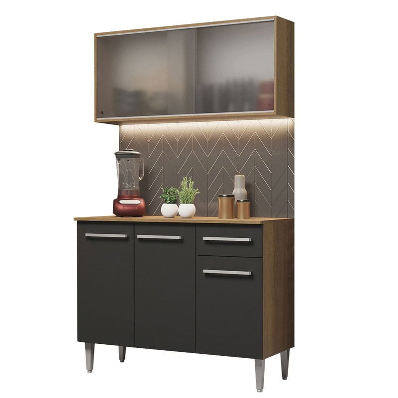 MADESA - Cocina Integral Compacta Emilly 1.05 Metros