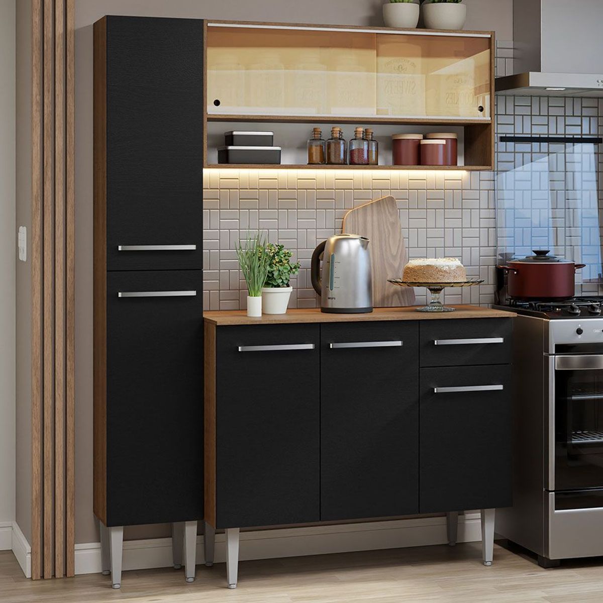 MADESA - Cocina Integral Emilly 1.40 Metros 09