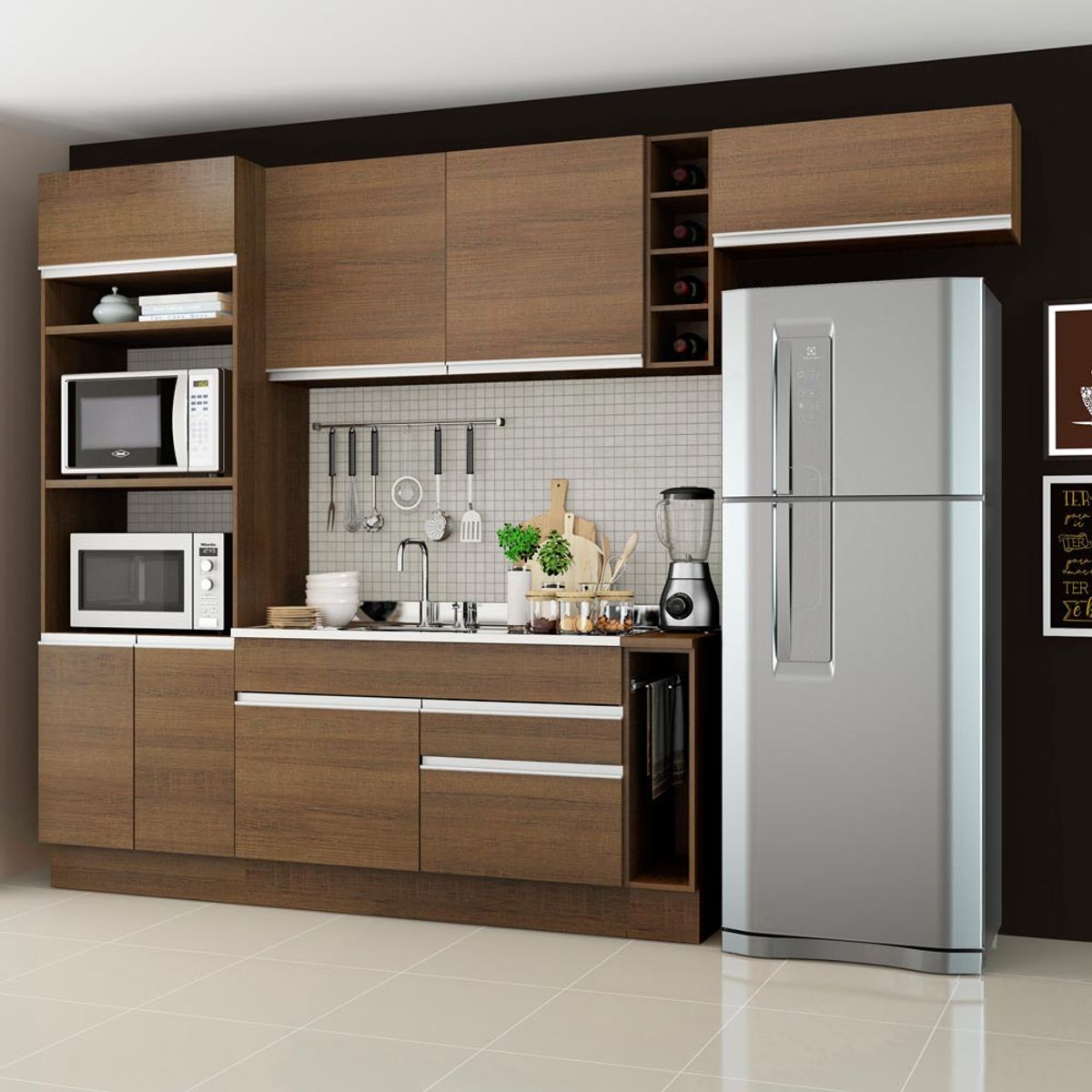 MADESA - Cocina Integral Safira 2.90 Metros 04