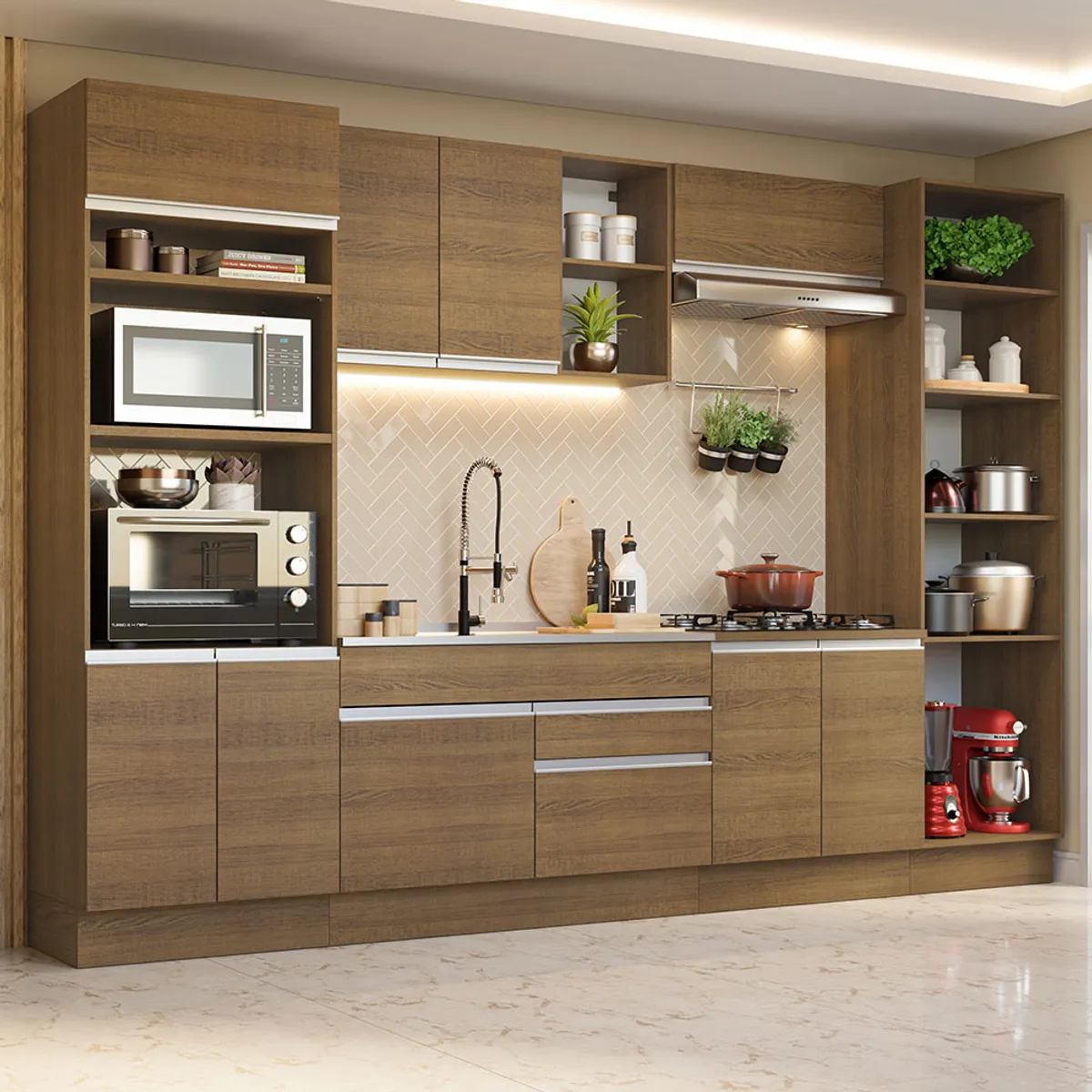 MADESA - Cocina Integral Glamy 3.30 Metros