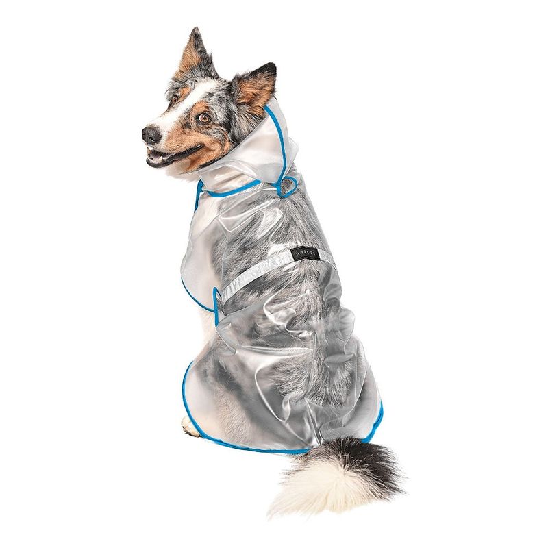 VIPETS - Impermeable para Perro XXXL Turquesa