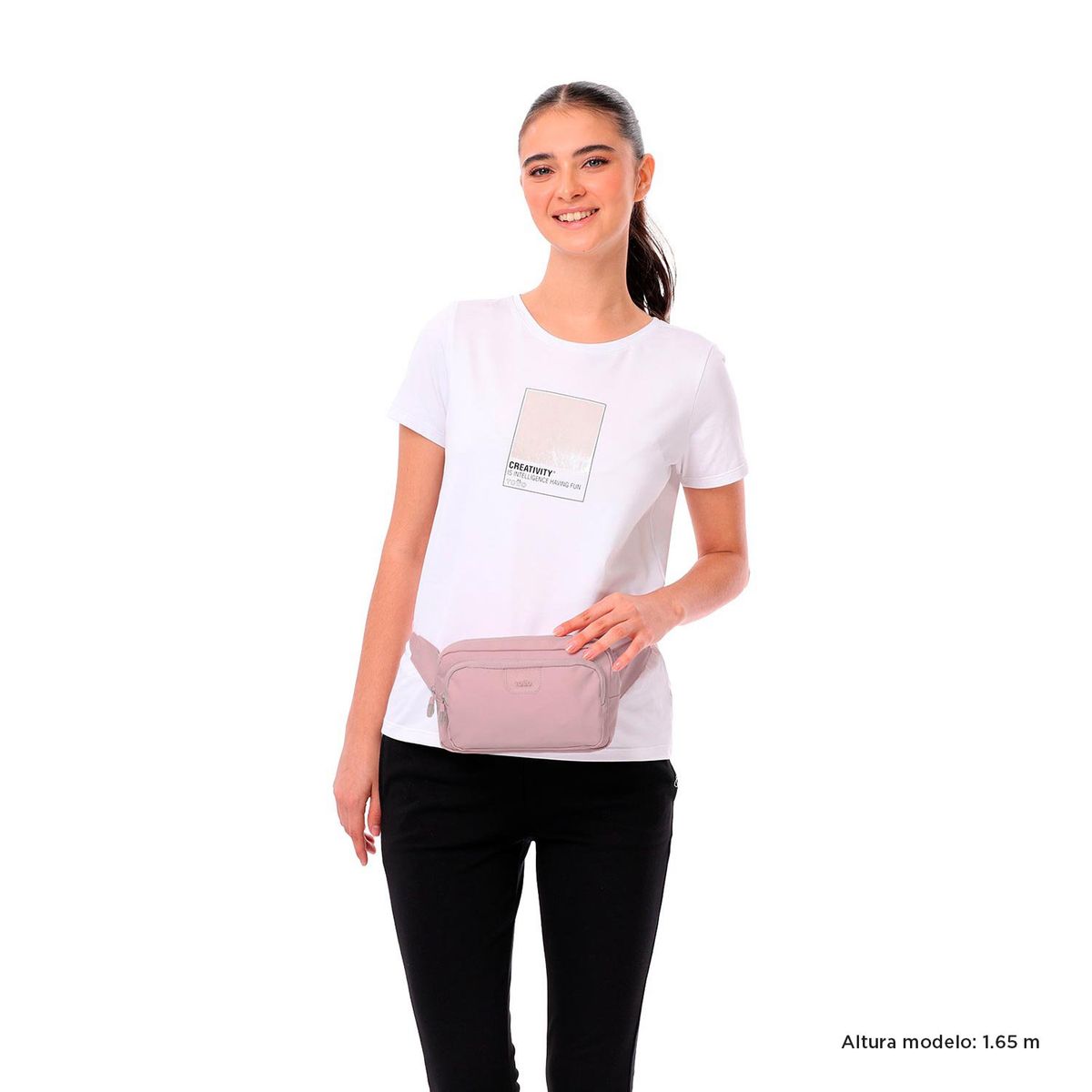 TOTTO - Canguro Para Mujer  Clear Dur Rosado