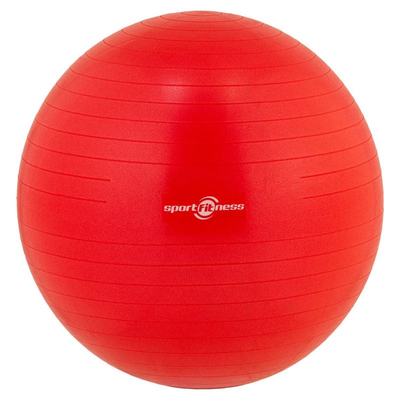 SPORT FITNESS - Bola Gimnasia 75cm ROJA