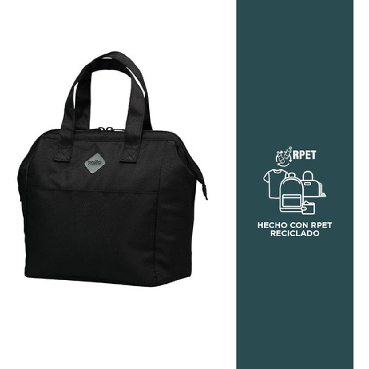 TOTTO - Lonchera Para Mujer  Huerta Ecofriendly Con Recipientes