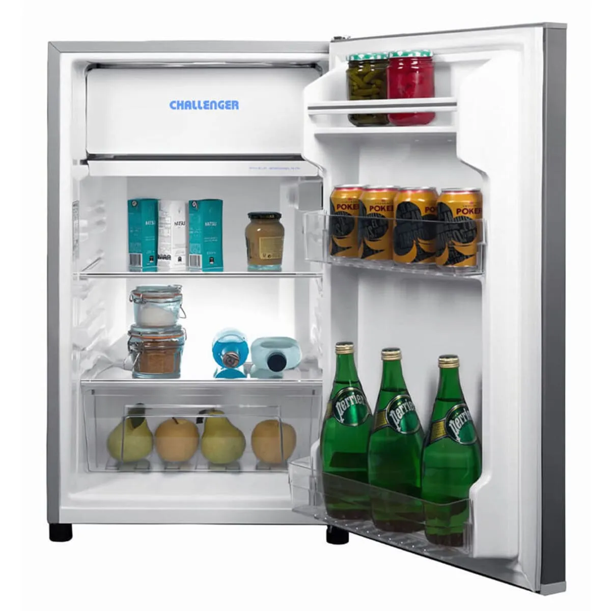 CHALLENGER - Minibar Challenger 121 Litros Brutos CR 121 Titanium Negro