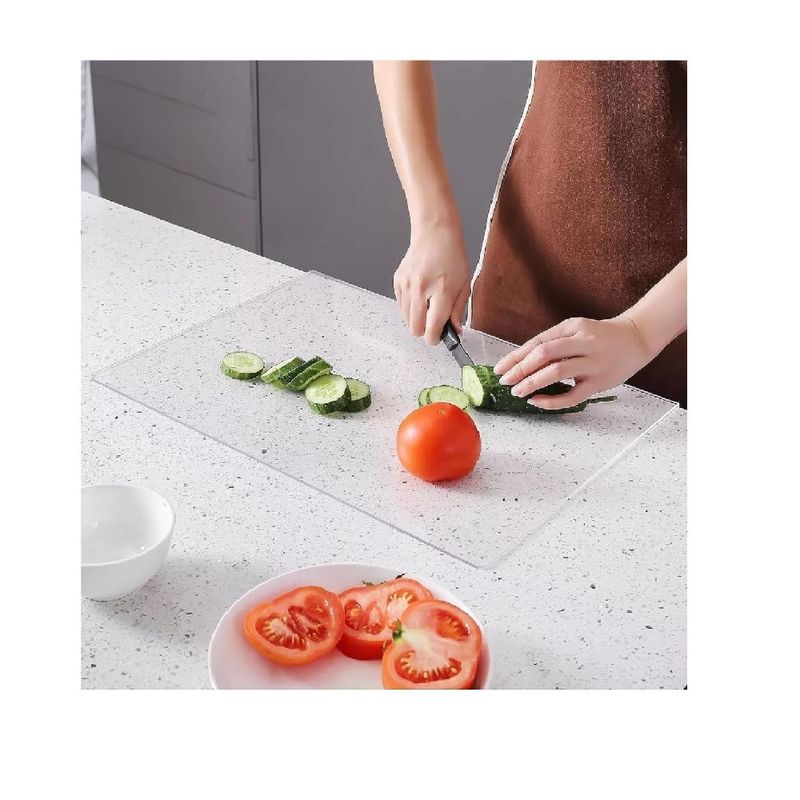 GENERICO - Tabla De Cortar Acrílica Para Cocina Grado Alimenticio