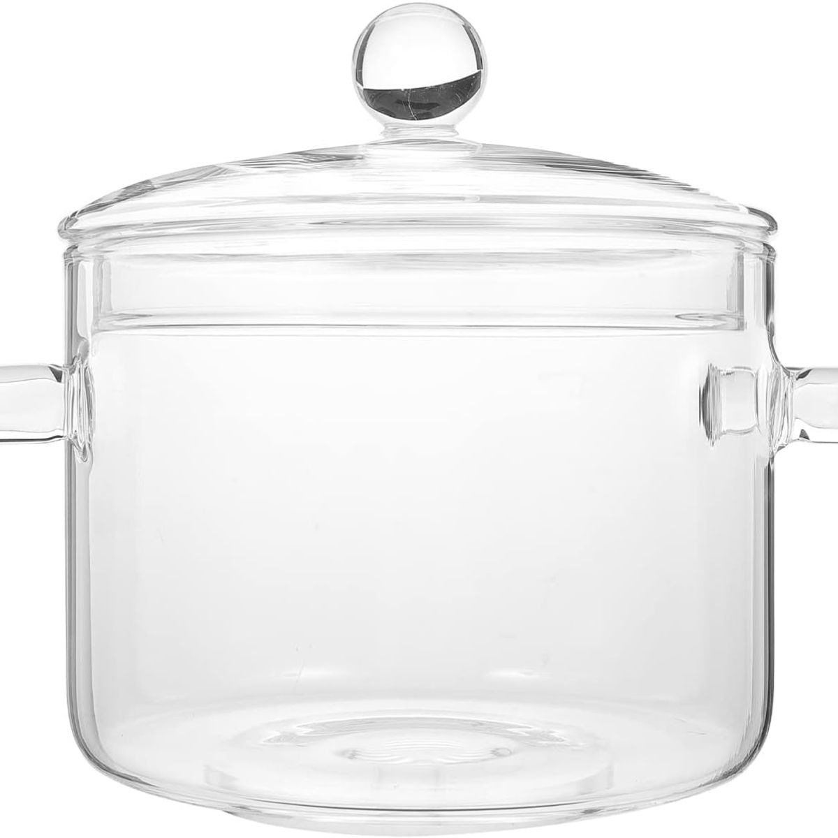 LUMBERMAN - Olla Vidrio Wok Tapa Cocción Vapor Templado Transparente Resistente