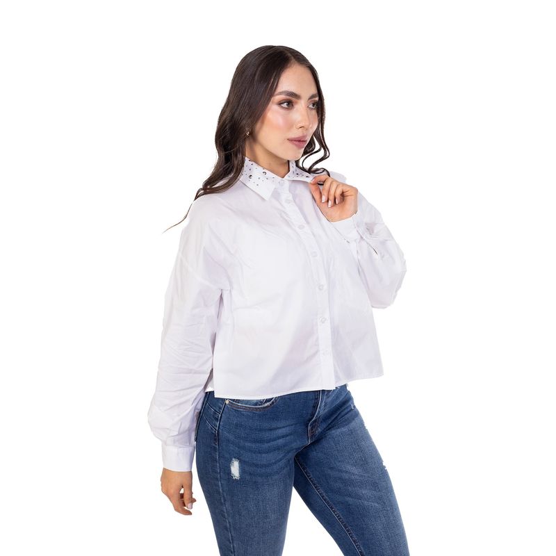 DREAMER - BLUSA MANGA LARGA PARA MUJER_.