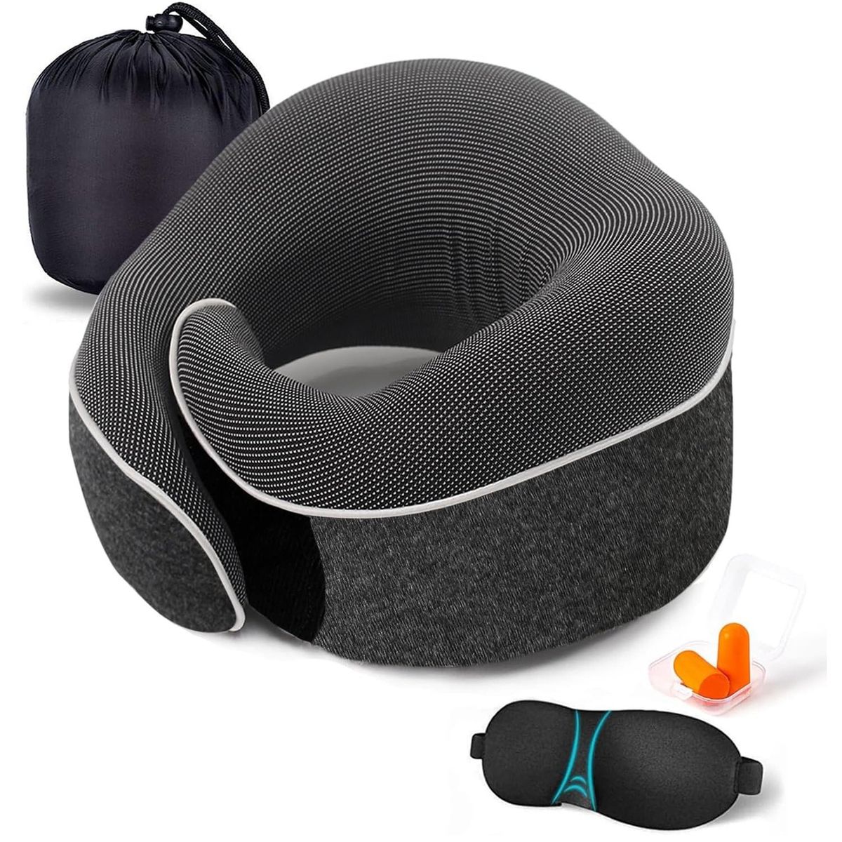 ONE PIXEL - Almohada Cojin Cuello Para Viaje Cervical Mas Accesorios